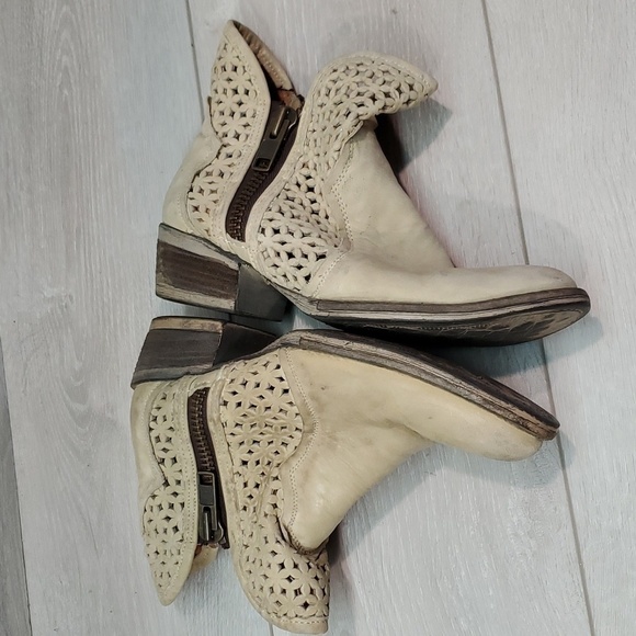 Circle G Womens by Corral Western Zip Sides Cowboy Leather  Boots shoes sz 5.5 - Picture 9 of 11